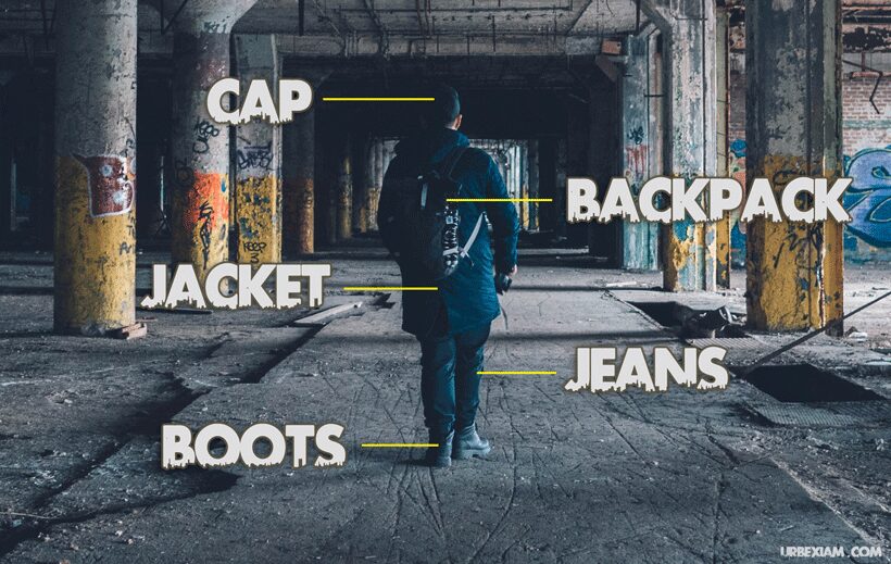 what to wear when urban exploring