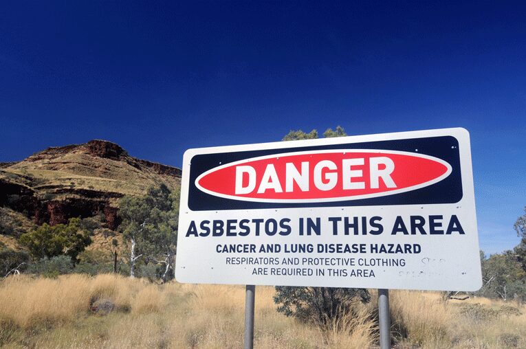 Asbestos Warning Sign