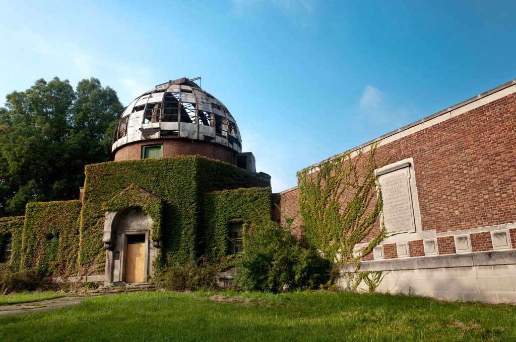 abandoned Cleveland observatory