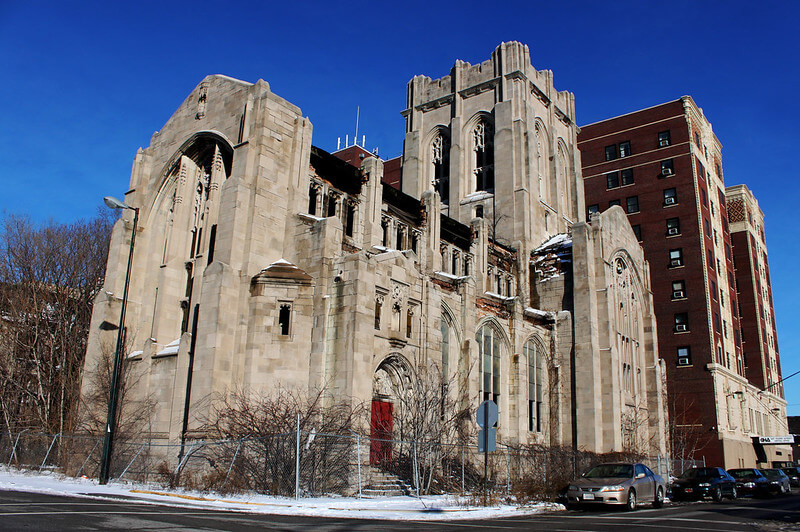 Abandoned methodist church