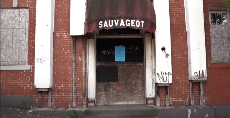 the abandoned sauvageot funeral home in pittsburg