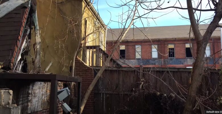 abandoned buildings in Baltimore, Maryland